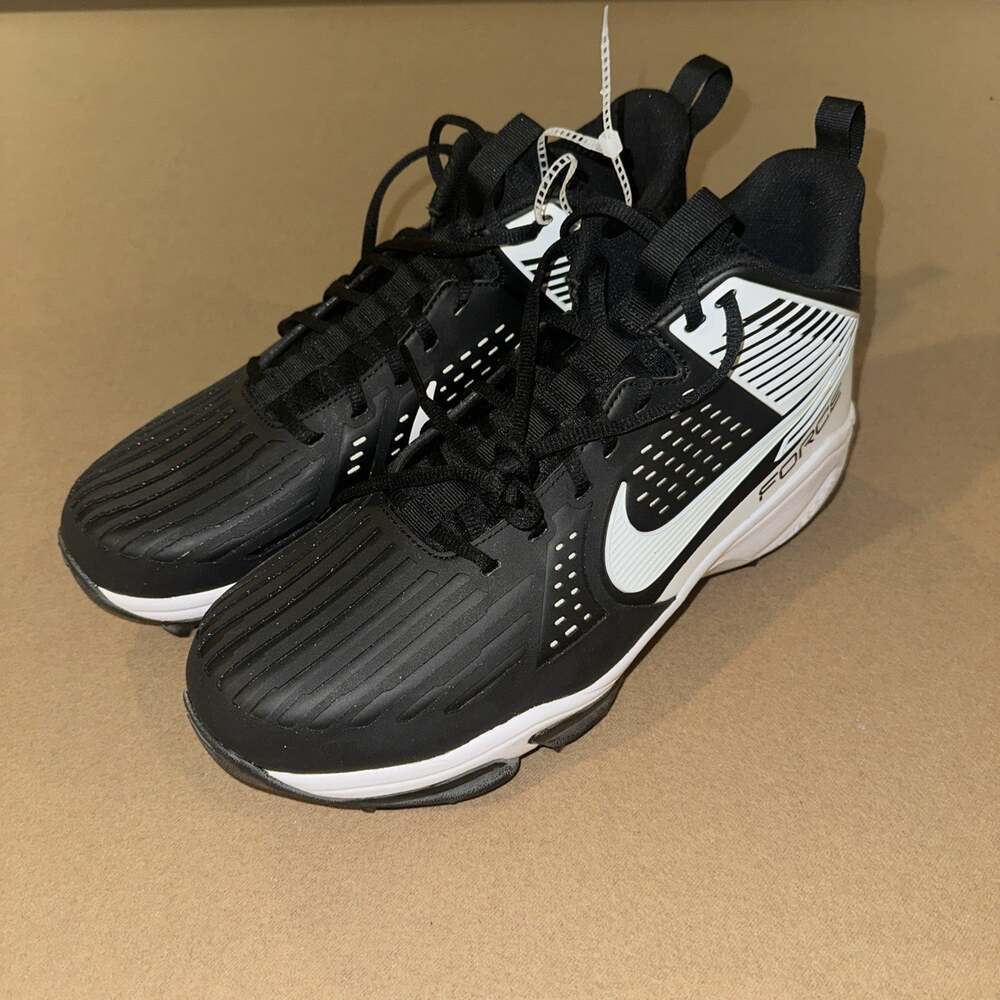 Nike Men's Force Savage Pro 3 Football - Size: 13.5 FJ8163 002 Black White